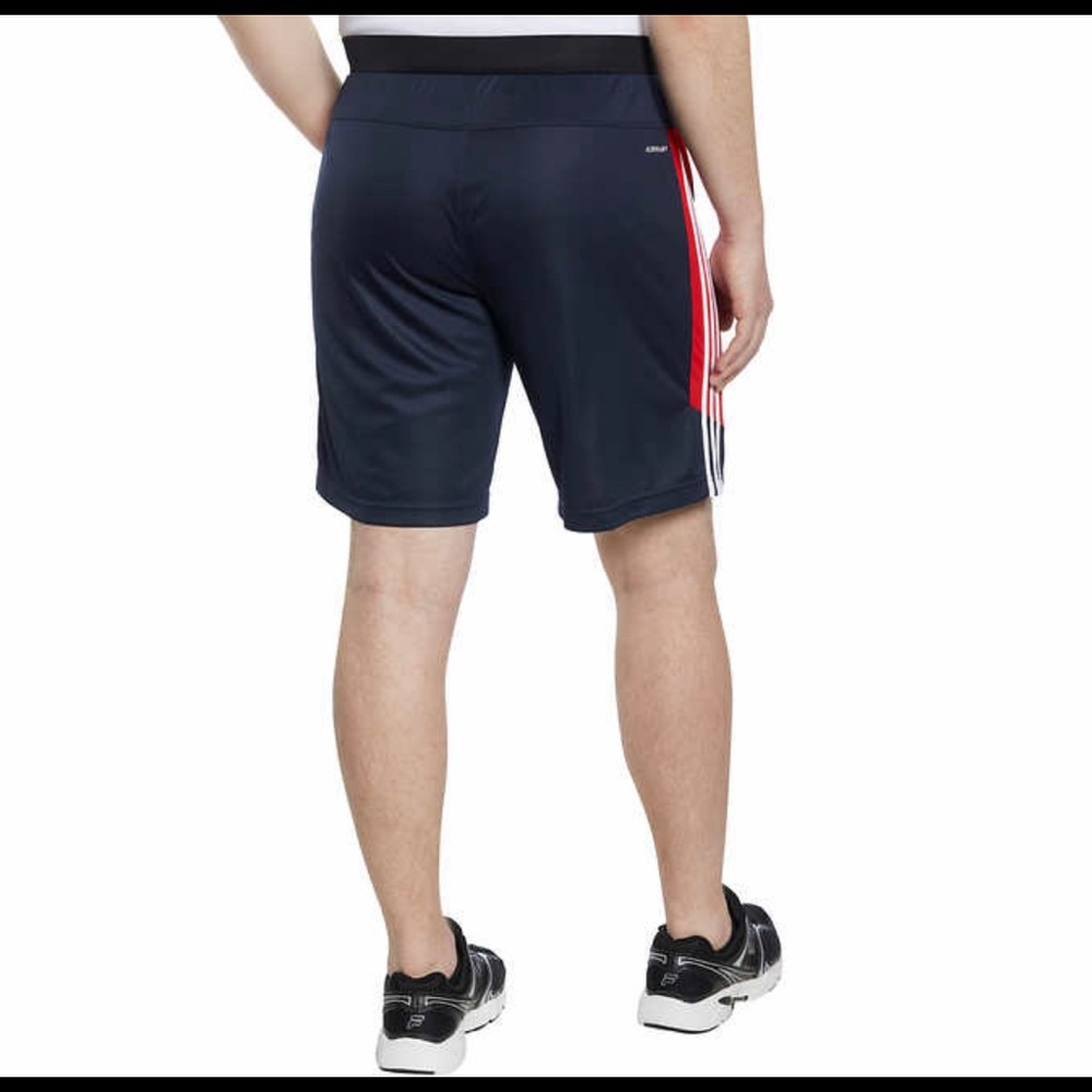adidas Men’s Active Shorts with Zipper Pockets|New - Picture 5 of 7